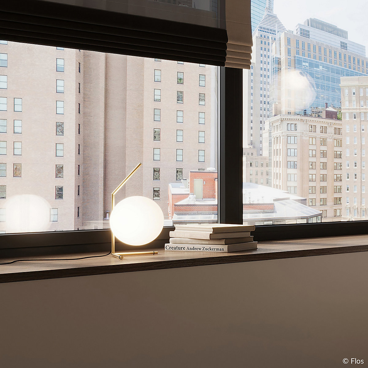 Flos IC Lights Tischleuchte Table 1 Low In Schwarz – Design Von Michael Anastassiades, Dimmbar