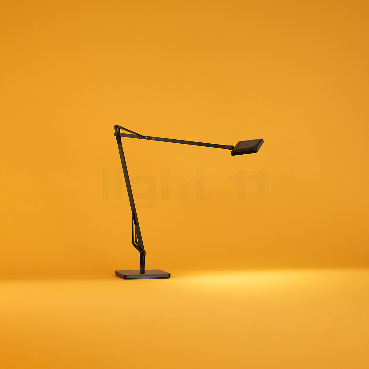 FLOS Kelvin T ADJ HL スタンドライト ブラック FLOS テーブル