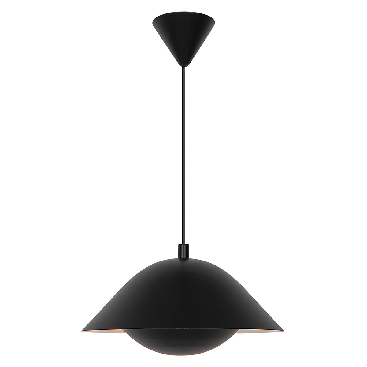 Nordlux Freya, lámpara de suspensión negro - 35 cm