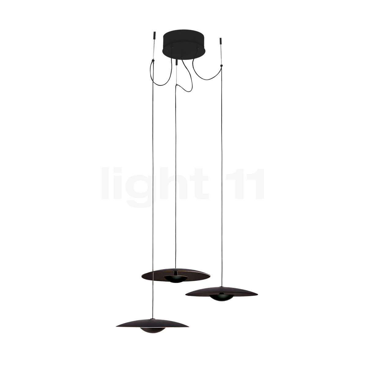 Lampe sans fil en bois wengé à LED et variateur pour la terrasse Ginger -  Réf. 17020320 - mobile