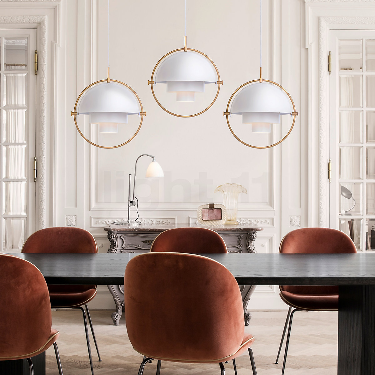 Buy Gubi Multi-Lite Pendant Light 3 lamps at light11.eu