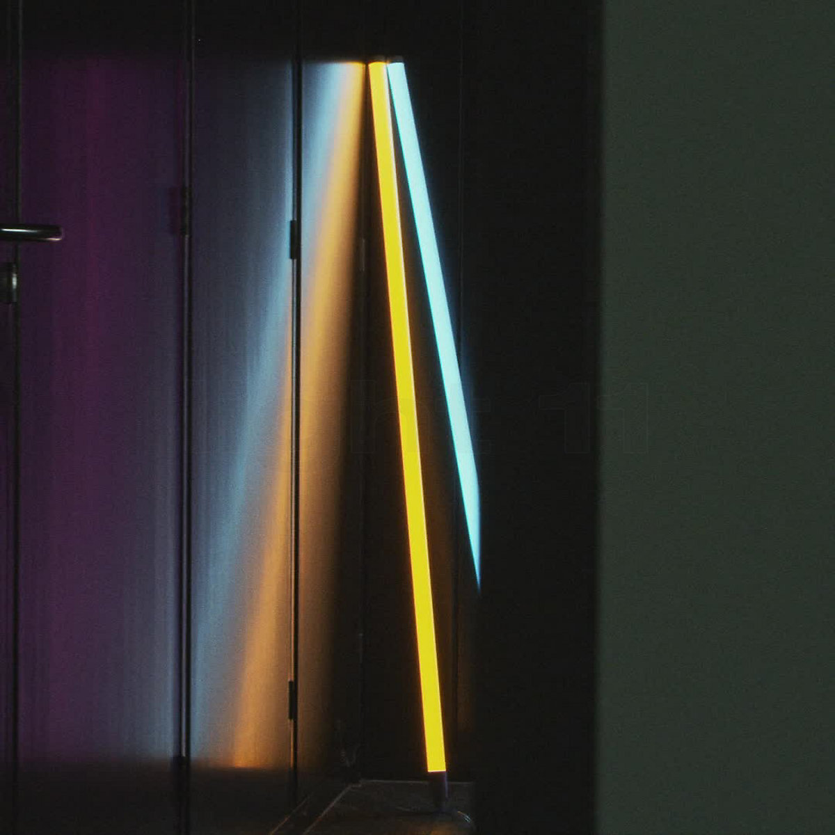Neon floor lamp deals