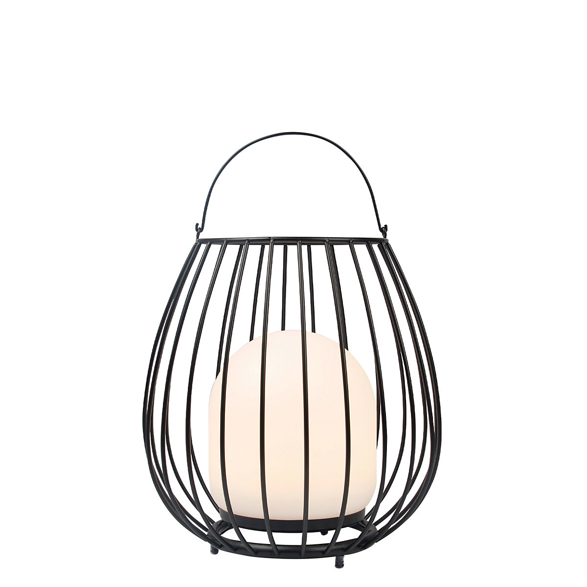 Nordlux Jim To Go, lámpara recargable LED negro