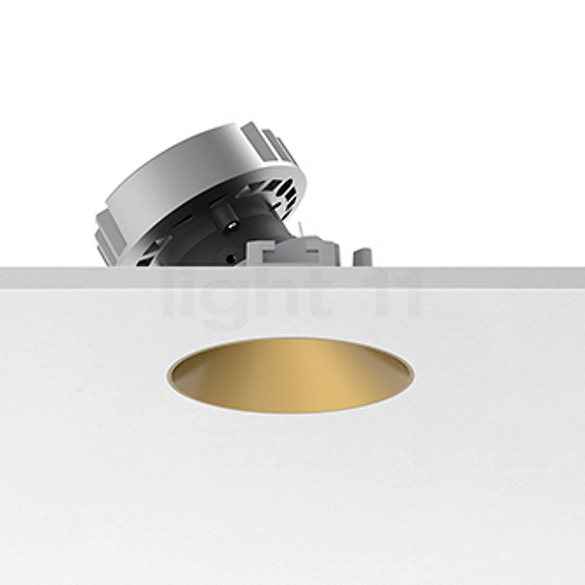 Buy Flos Architectural Kap 80 Recessed Ceiling Light Round Led