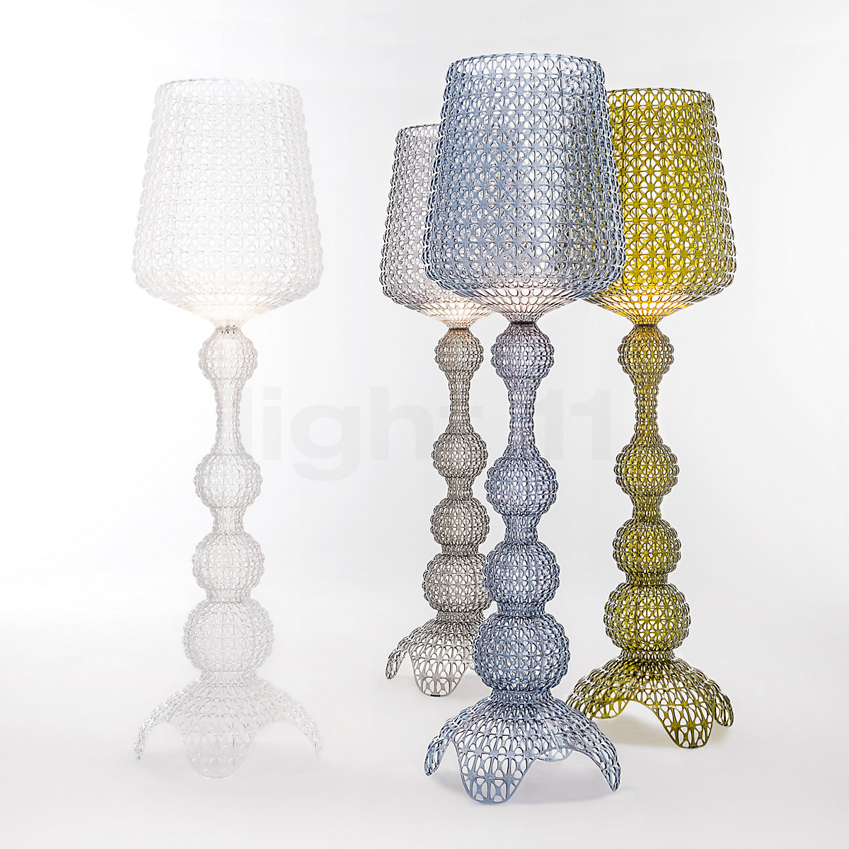 Lampadaire Kartell Rouge 2 Mètres – Design Contemporain – Polycarbonate – Très Bon État