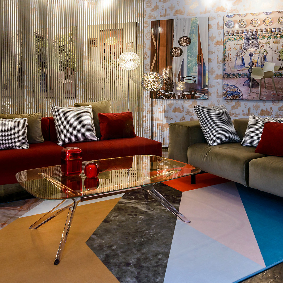 Kartell✨ PLANET FLOOR Kartell Floor Lamps PLANET Floor 160 cm TRANSPARENT | Kartell