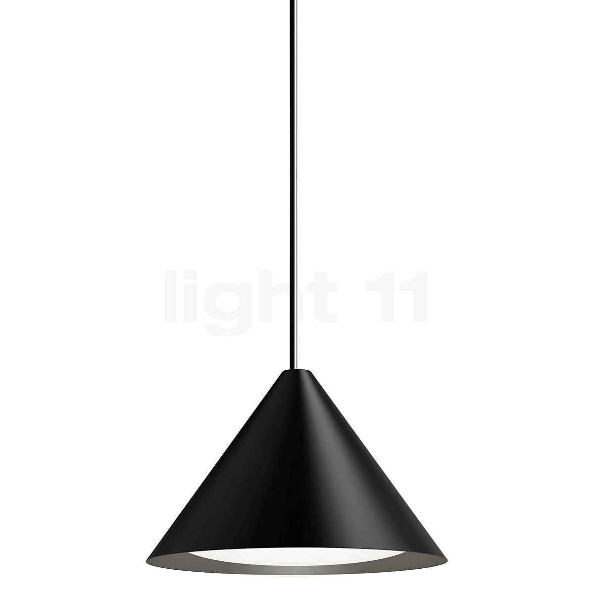 Louis poulsen - Keglen led pendant light ø 175 mm, black