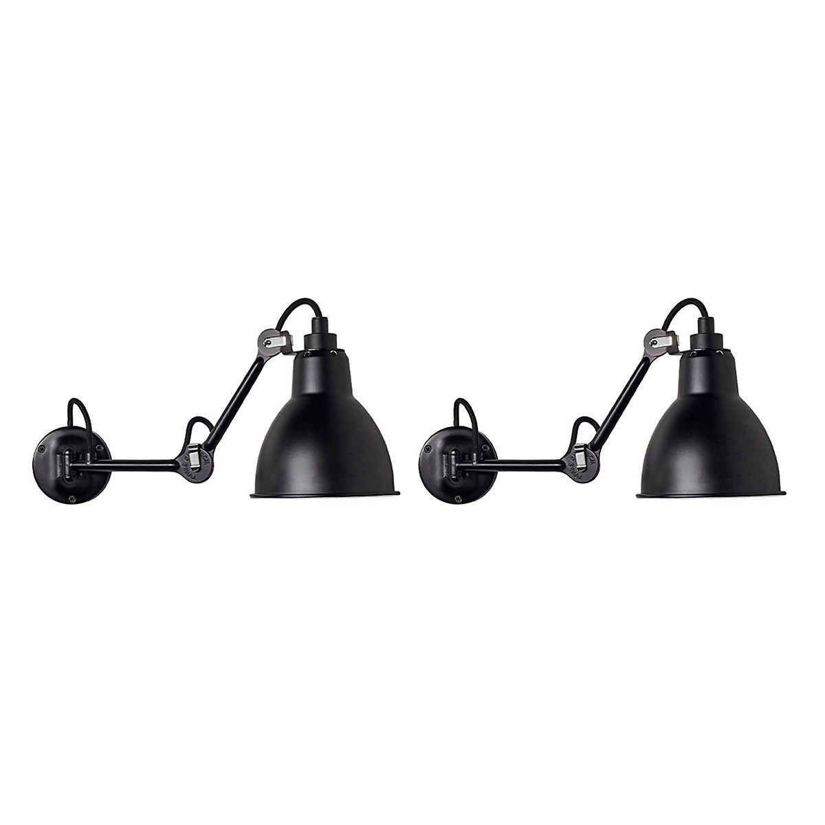 DCW Lampe Gras No 204, set de 2