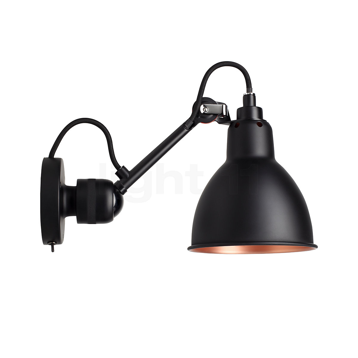 Buy DCW Lampe Gras No 304 SW Wall light black at light11.eu Buy DCW Lampe Gras No 304 SW Wall light black at light11.eu