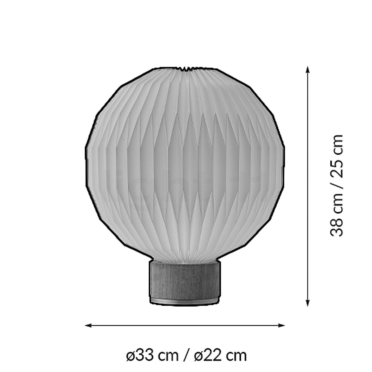 Le Klint Model 375 Lampada da tavolo 