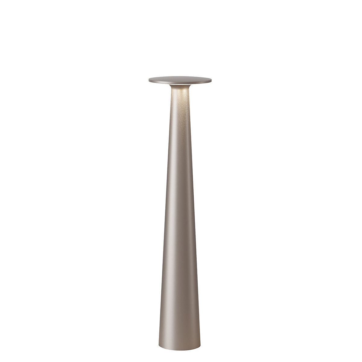 IP44.DE Lix Skinny, lámpara recargable LED bronce