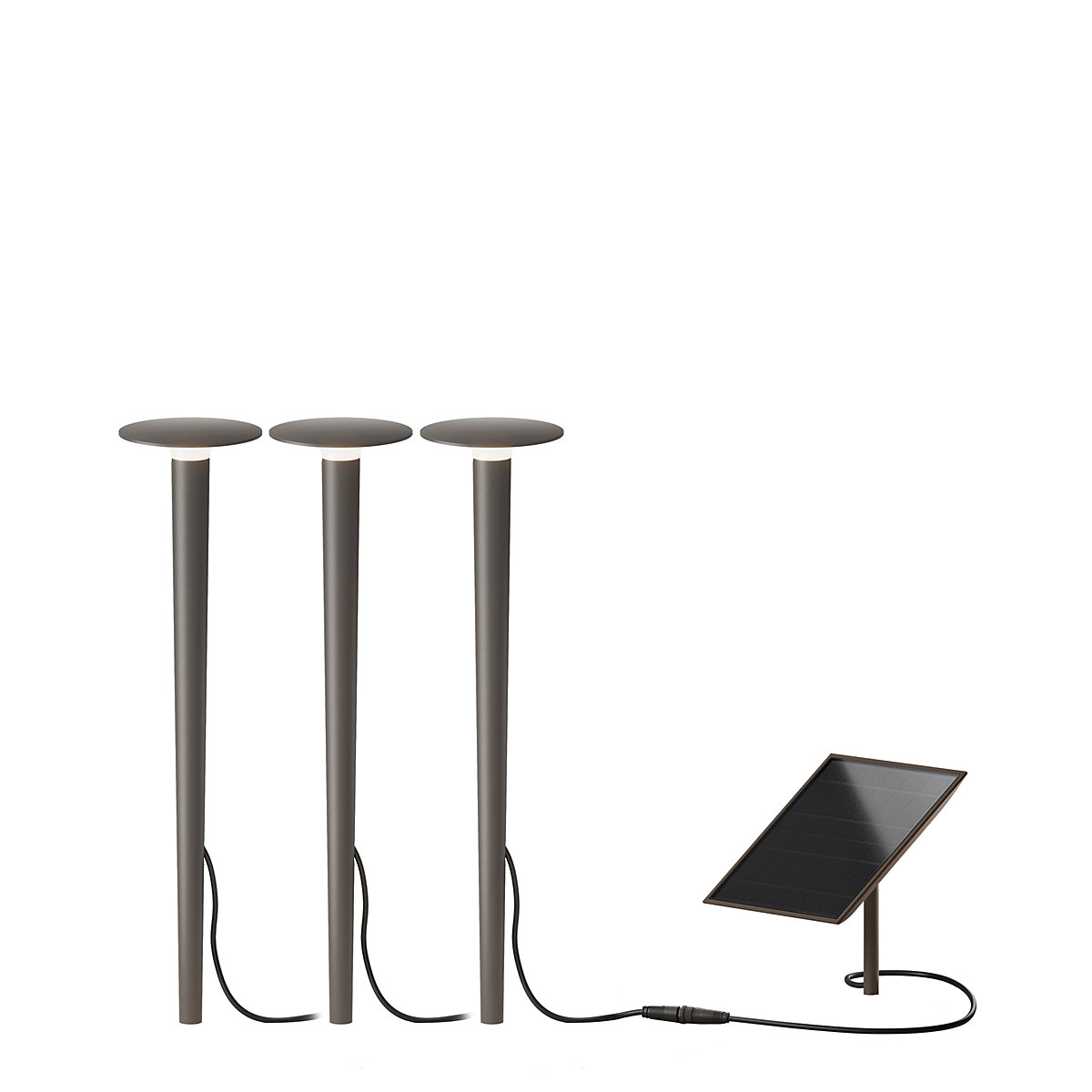 Lix Spike Solar Join, luz solar LED - set de 3