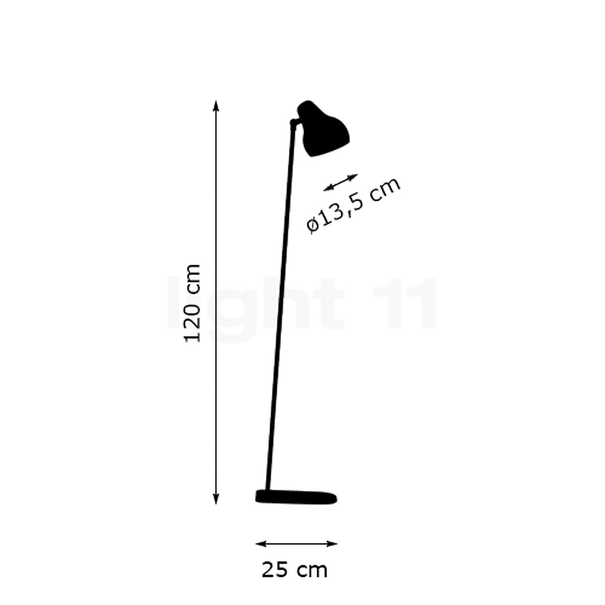 Louis Poulsen VL38 Floor Lamp - White