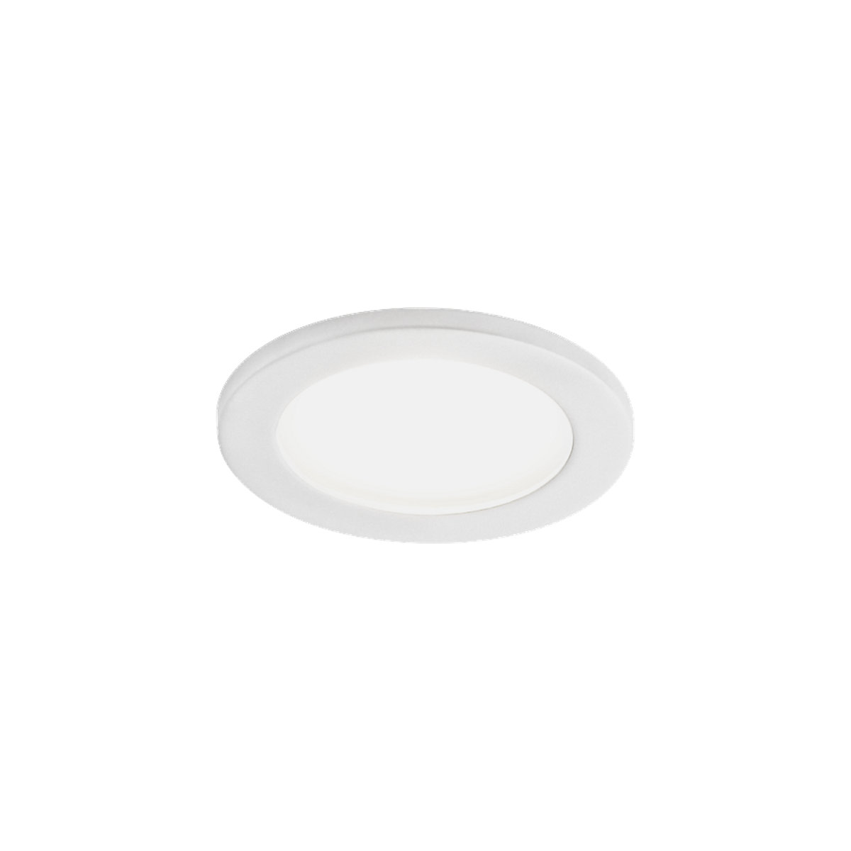Wever & Ducré Luna Round, plafón empotrable LED
