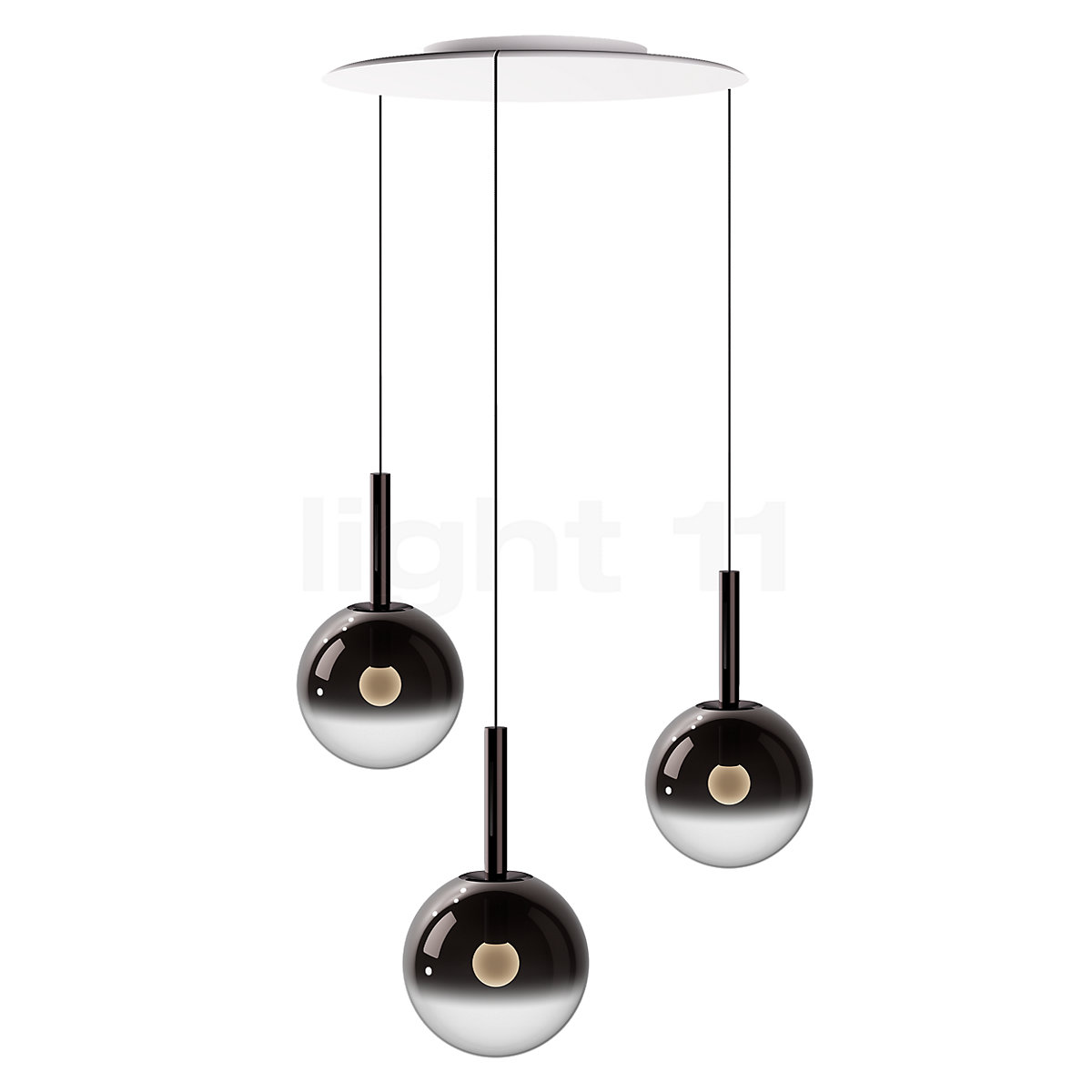 Buy Occhio Luna Sospeso Cloud 3 Fix 170 Pendant Light LED at