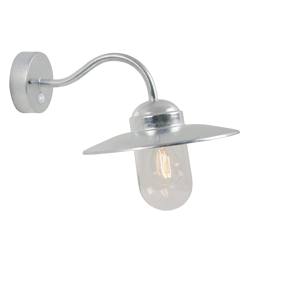 Nordlux Luxembourg, lámpara de pared con sensor de movimiento