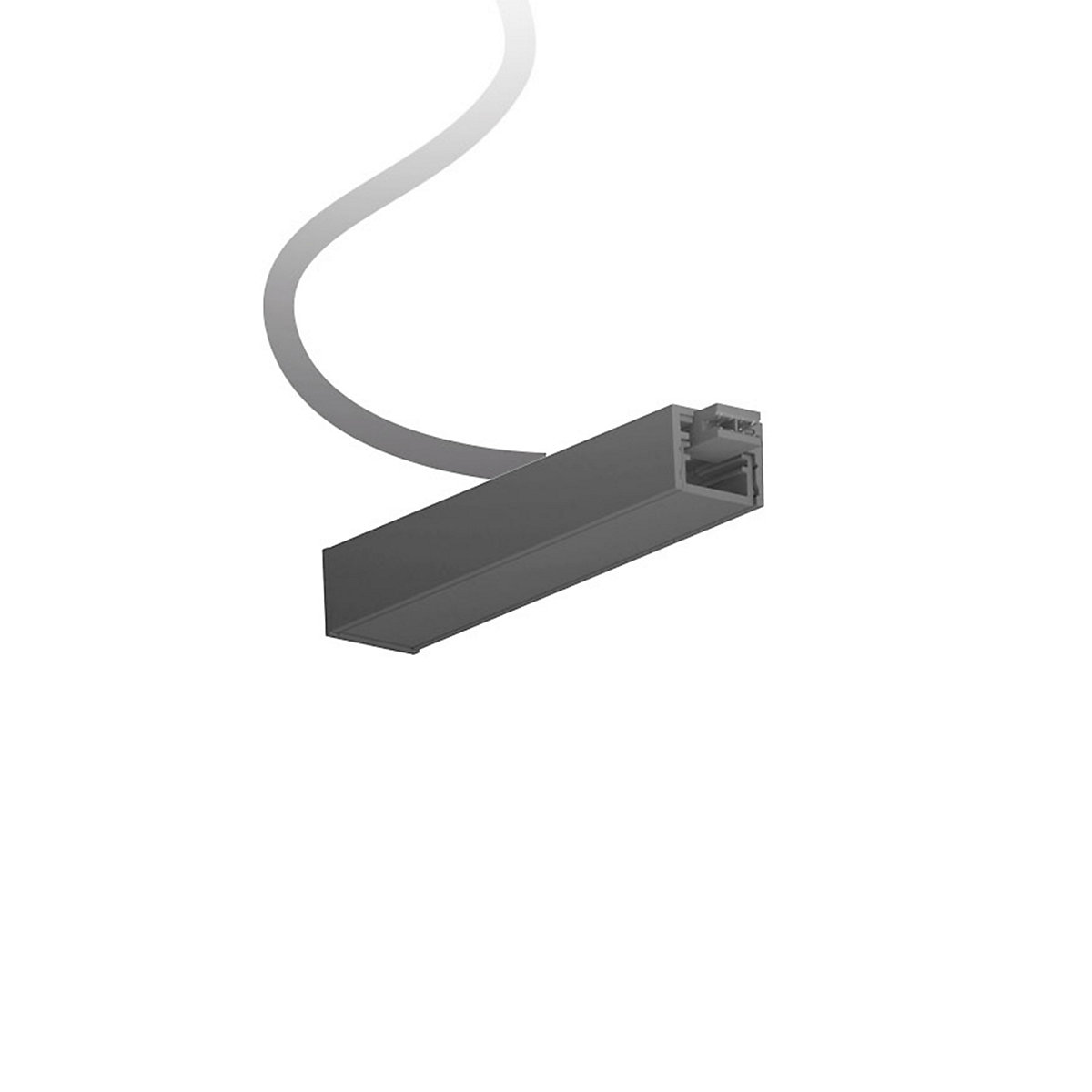 Bruck Mitteleinspeisung para Micro Riel negro - flexible