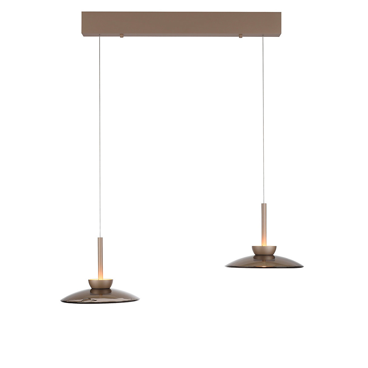 Neuhaus PURE® by Paul Neuhaus Moon, 2 focos – Lámpara de suspensión led