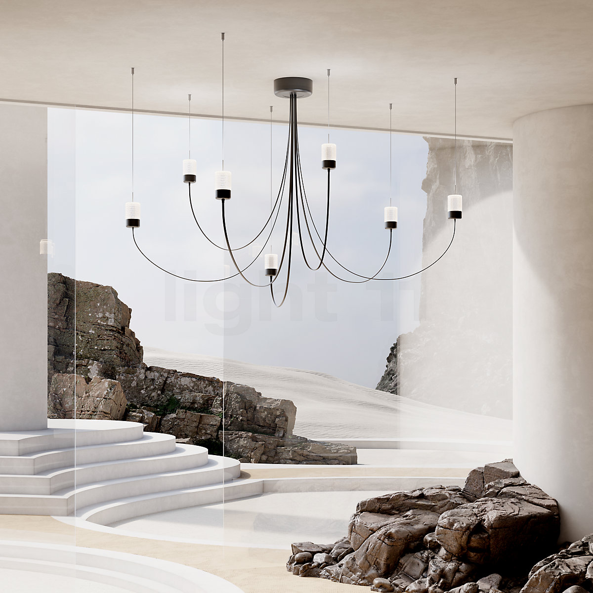 gravity chandelier moooi