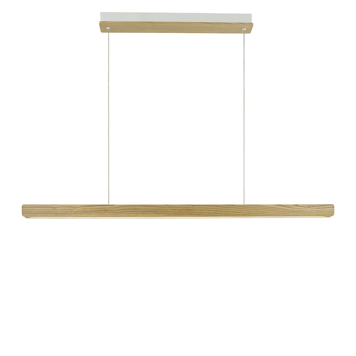 Nordlux Ilgas, madera – Lámpara de suspensión led