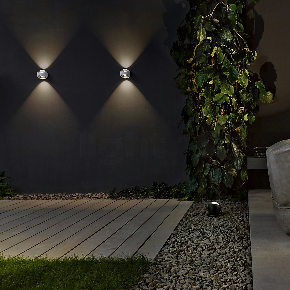 Buy Occhio Sito Basso Volt S80 Floor spotlight LED Outdoor at