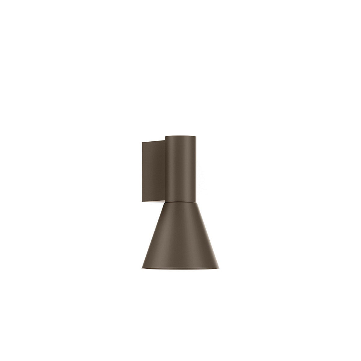 Wever & Ducré Odrey 1.3, lámpara de pared bronce