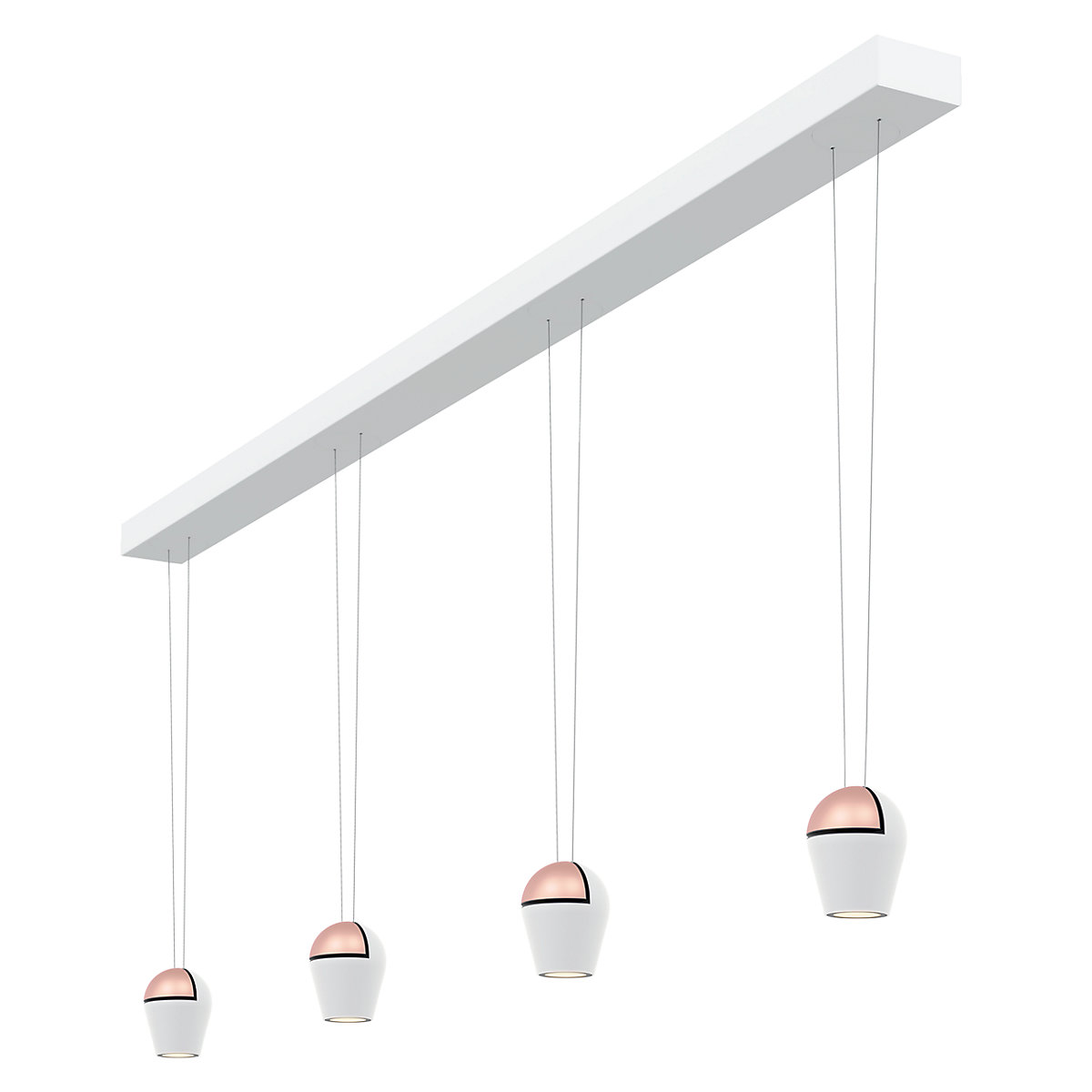 Oligo Slack-Line Nabo, 4 focos – Lámpara de suspensión led — imagen 2