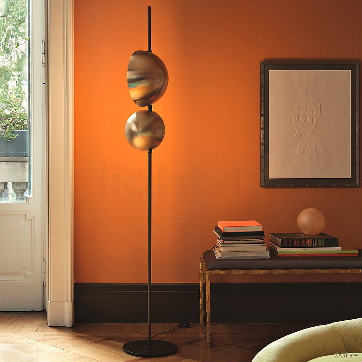 スタジオノイoluce オルーチェ Superluna 39スーパールナ 50万 Buy Oluce Superluna Floor Lamp LED at light11.eu