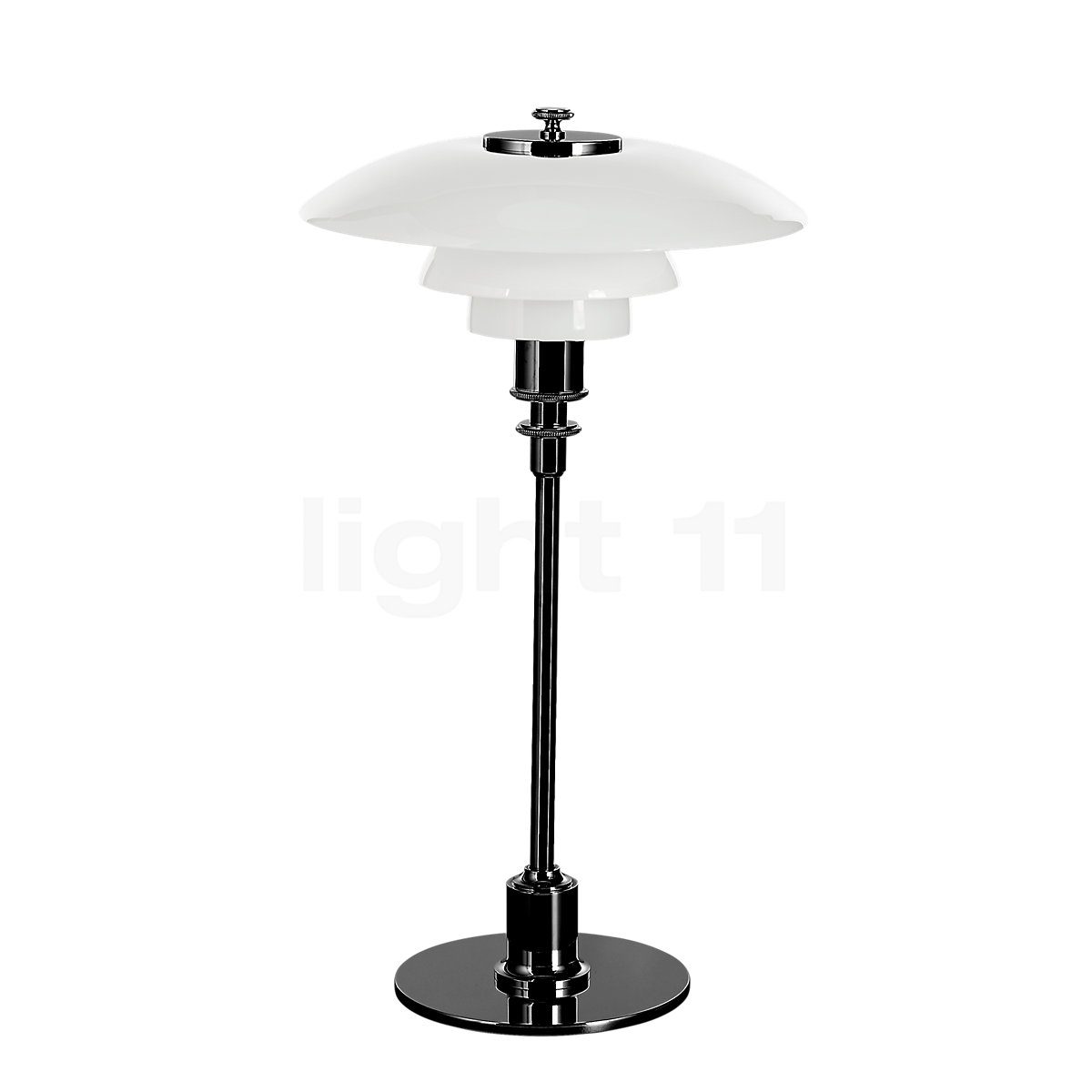 Louis Poulsen PH 2/1 Table Lamp - Black Metalized