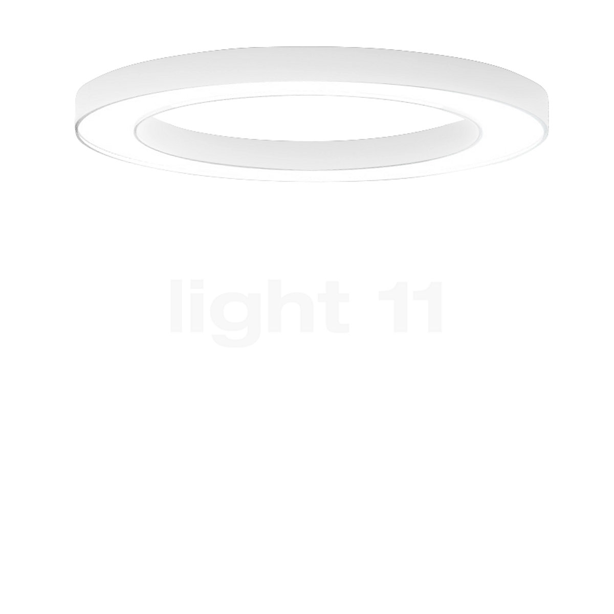 Panzeri Silver Ring Deckenleuchte LED