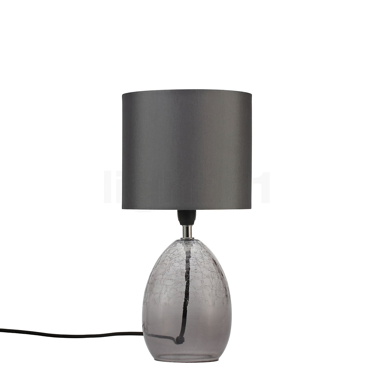 table lamp smoked glass