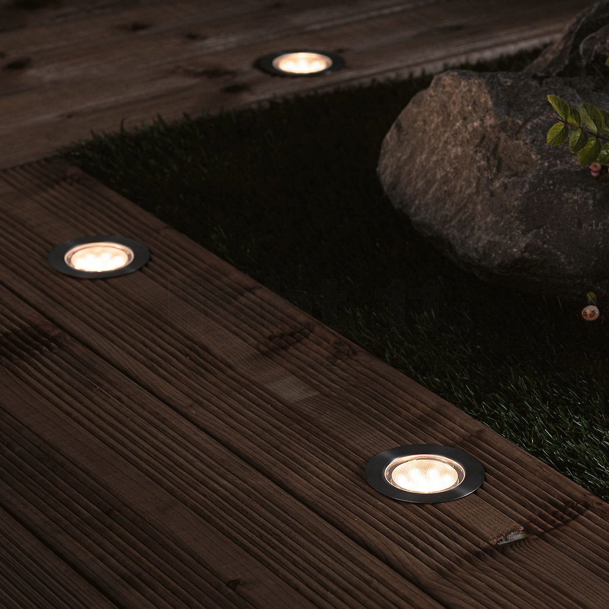 Recessed floor light fixture top
