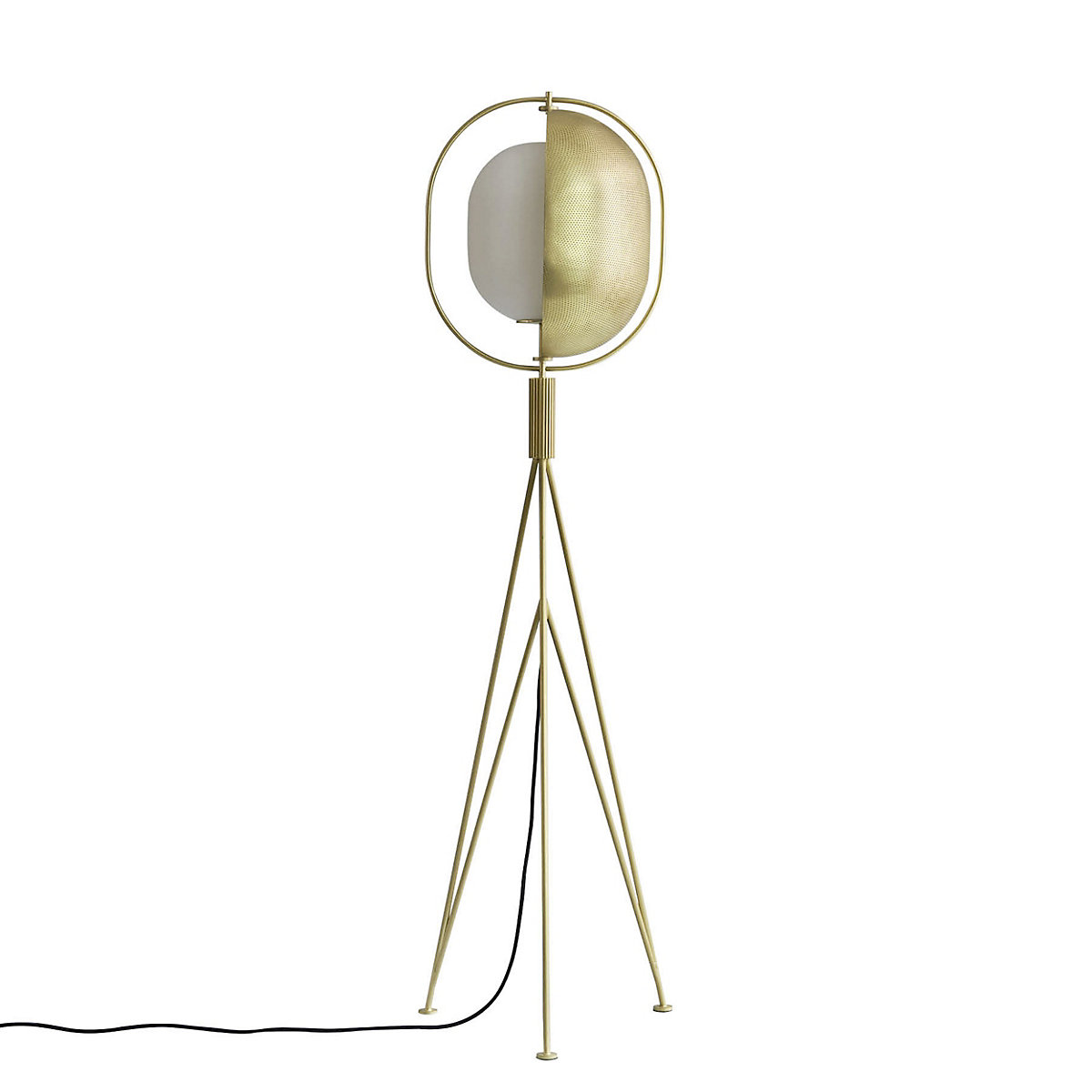 101 Copenhagen Pearl, lámpara de pie oro