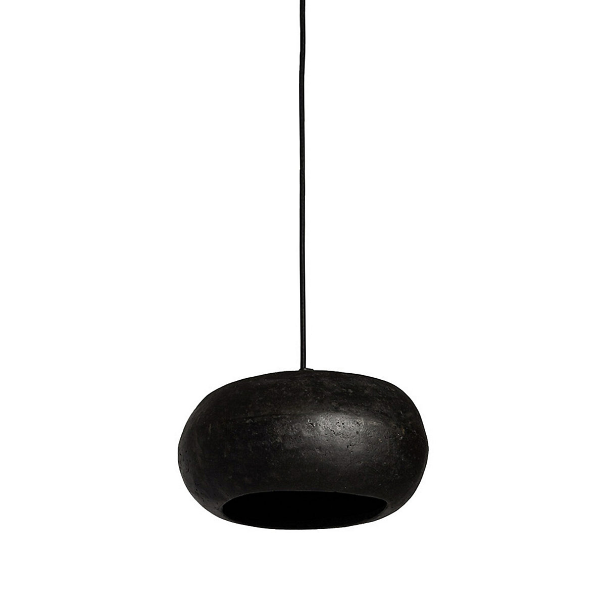 Ay Illuminate Pebble, lámpara de suspensión negro - 28 cm