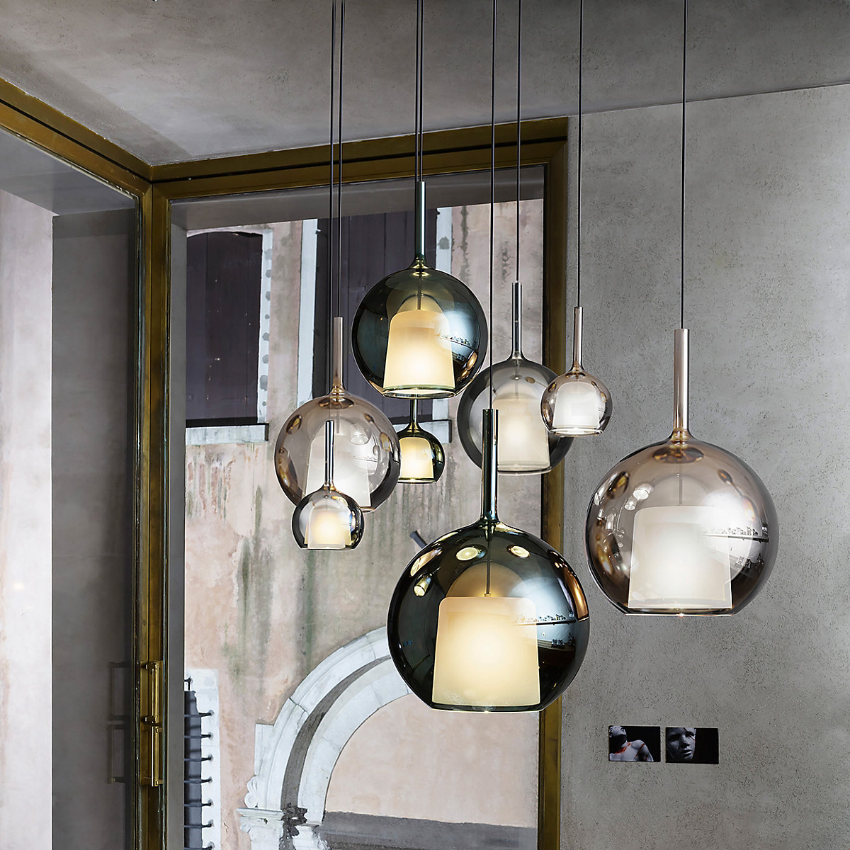 「【美品】高級イタリア製 Penta Glo ペンダントライト 」 Penta Glo Pendant Light - It's Thyme