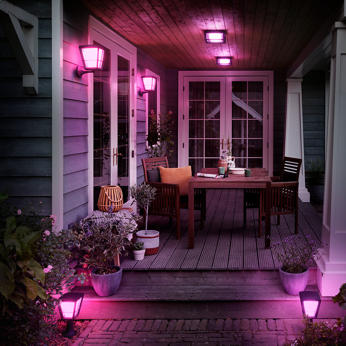Econic outdoor cheap wall light installation