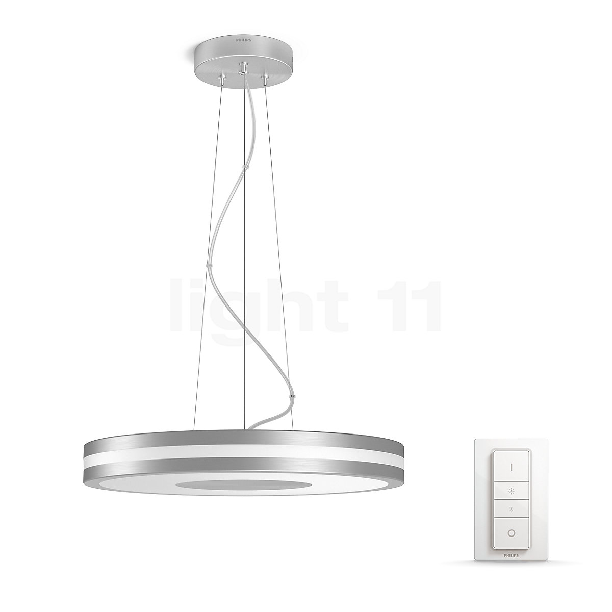 white pendant light