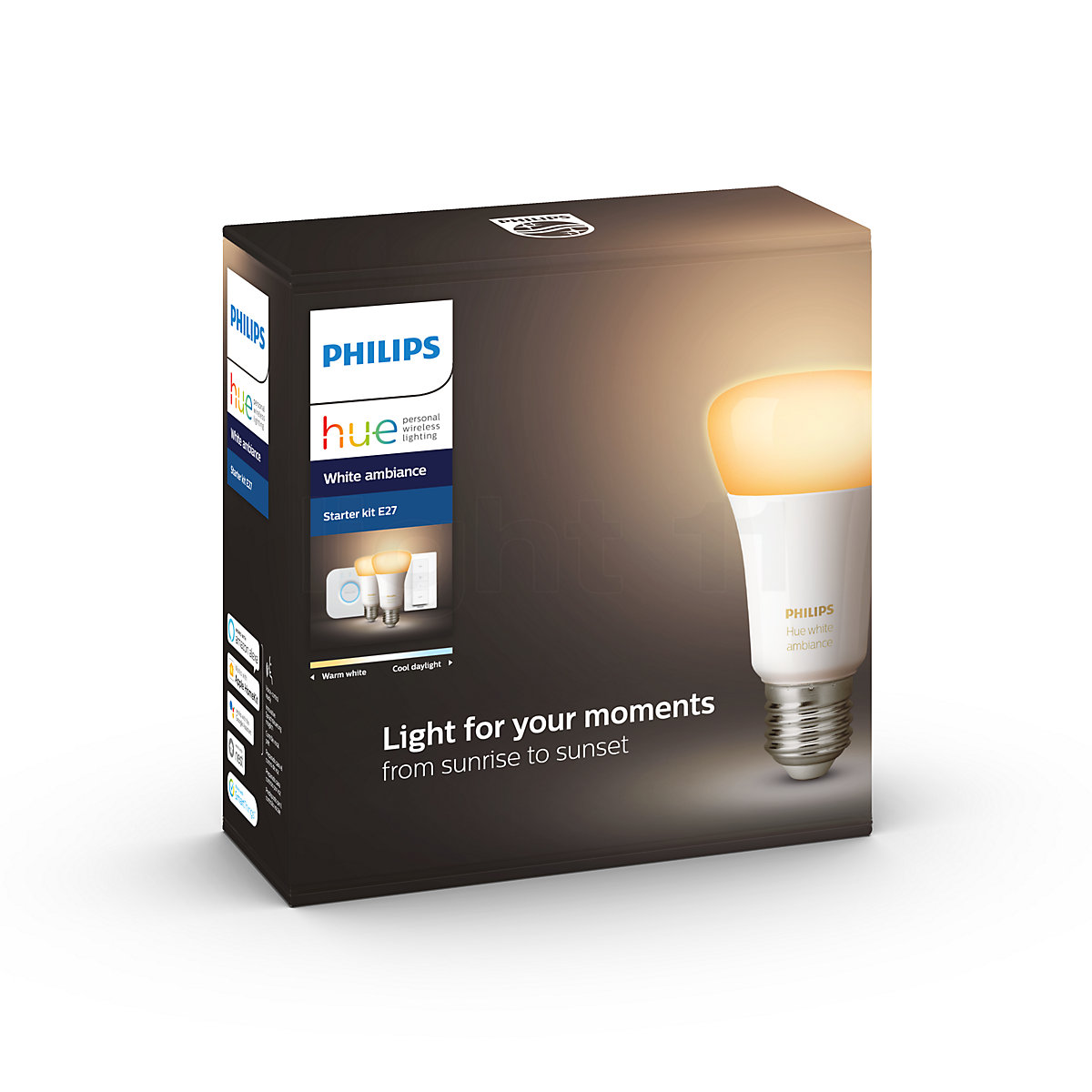 Philips Hue White Ambiance E27 2er Starter Set light11