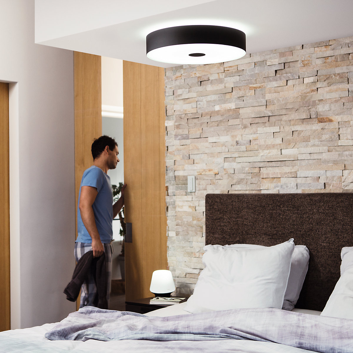 Slapen Gehuurd Hen Buy Philips Hue White Ambiance Fair Ceiling Light LED with dimmer switch at