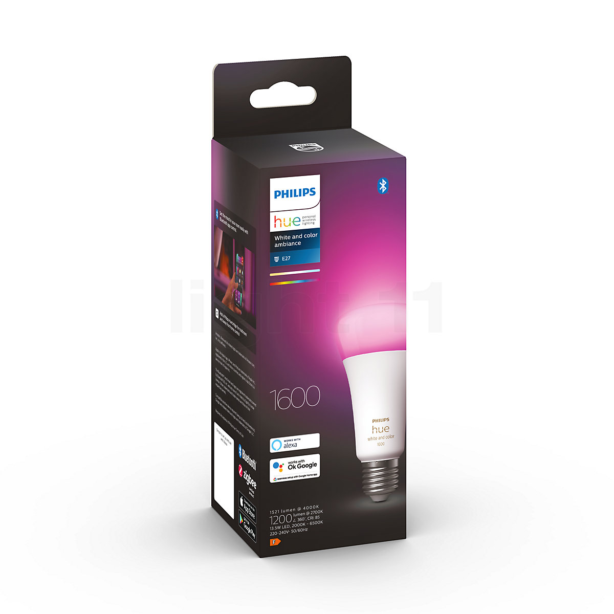 Buy Philips Hue And Color Ambiance E27 LED 1200 lm at