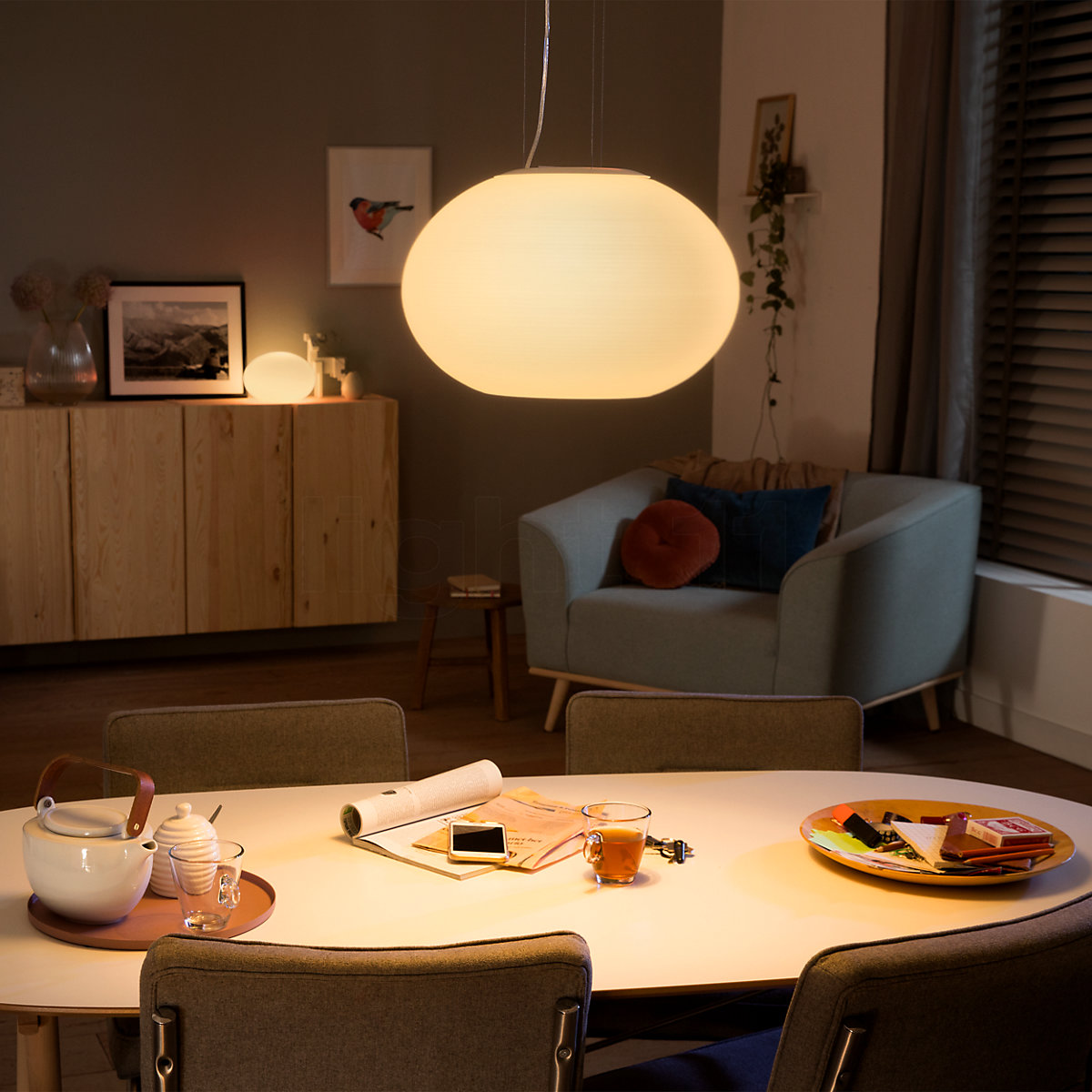 Buy Philips Hue And Color Flourish Pendant at