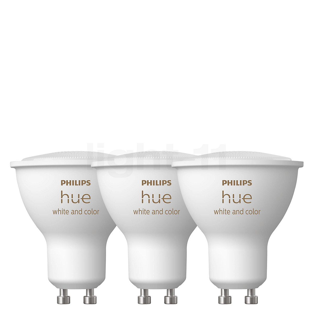 kop omdraaien twee weken Buy Philips Hue White and Color Ambiance GU10 LED set of 3 at