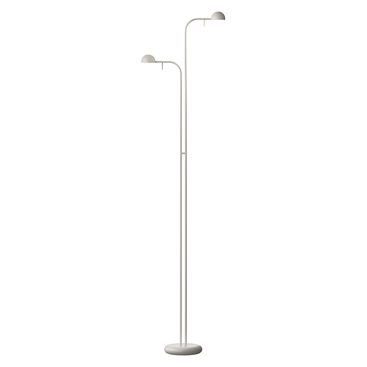 Vibia Pin, lámpara de pie LED 2 focos