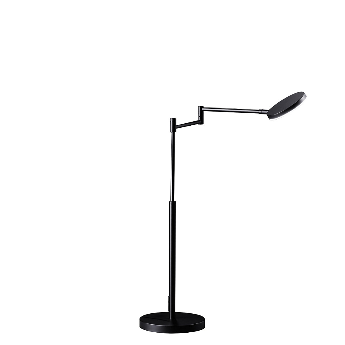 Holtkötter Plano T, lámpara de sobremesa LED negro