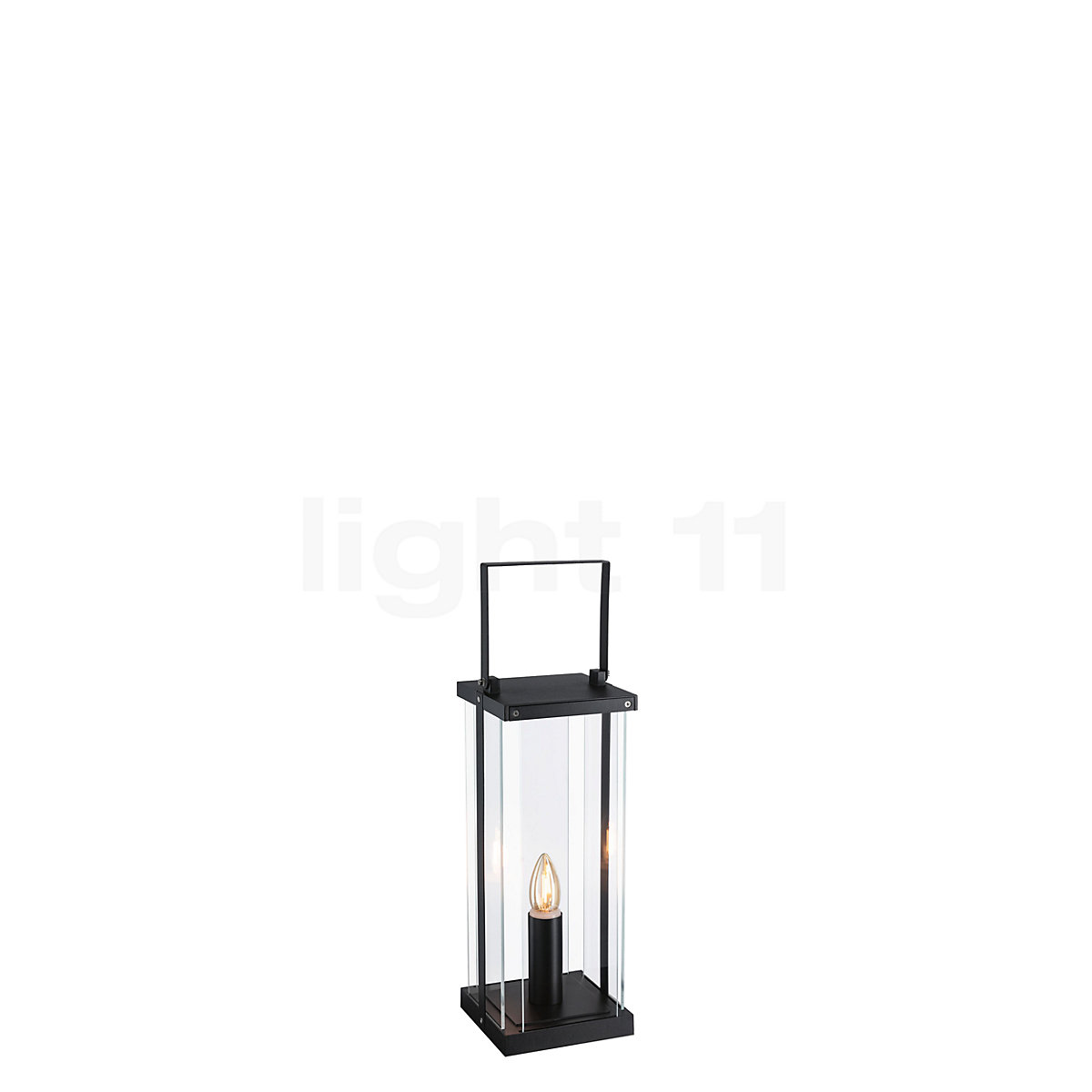 Black lantern sale table lamp