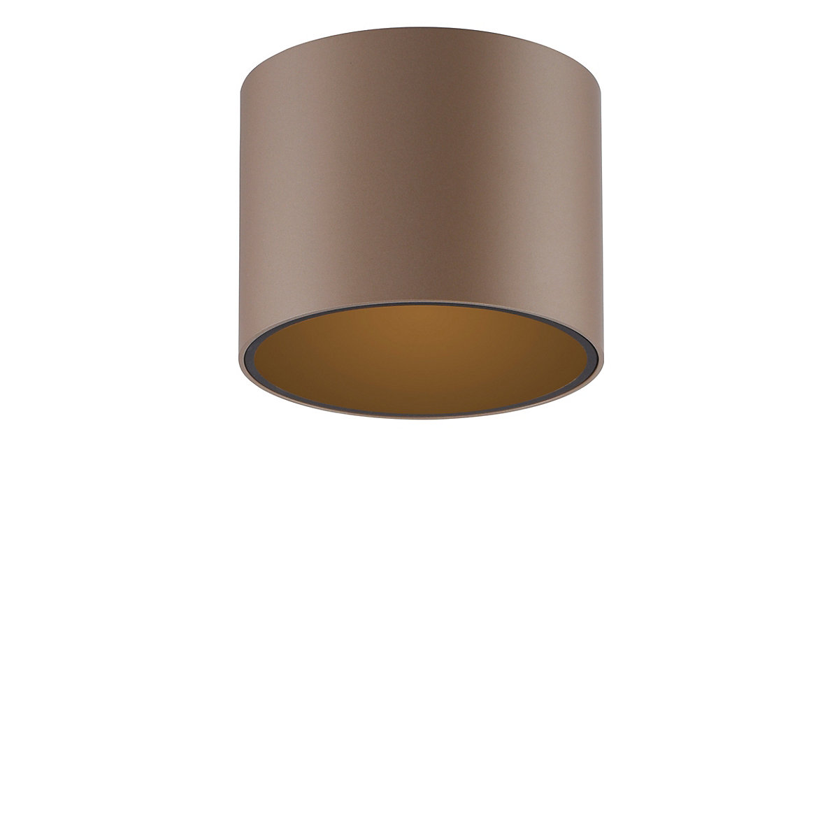 Neuhaus PURE® by Paul Neuhaus Point, bronce - ø11 cm – Lámpara de techo led