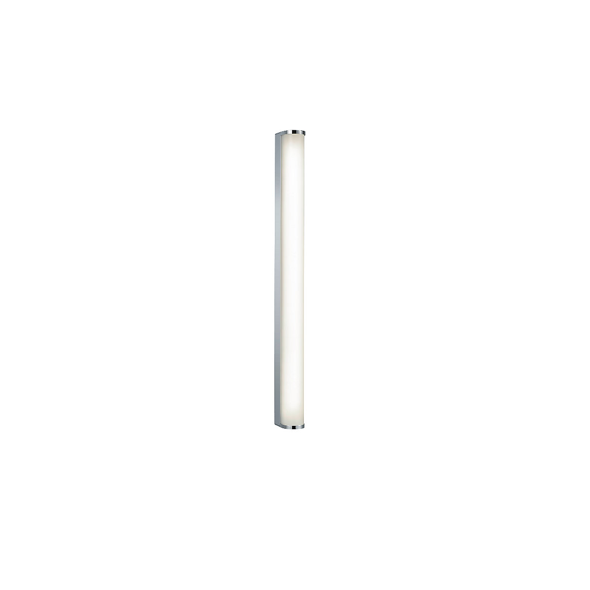Helestra Ponto, lámpara de pared LED cromo - 60 cm