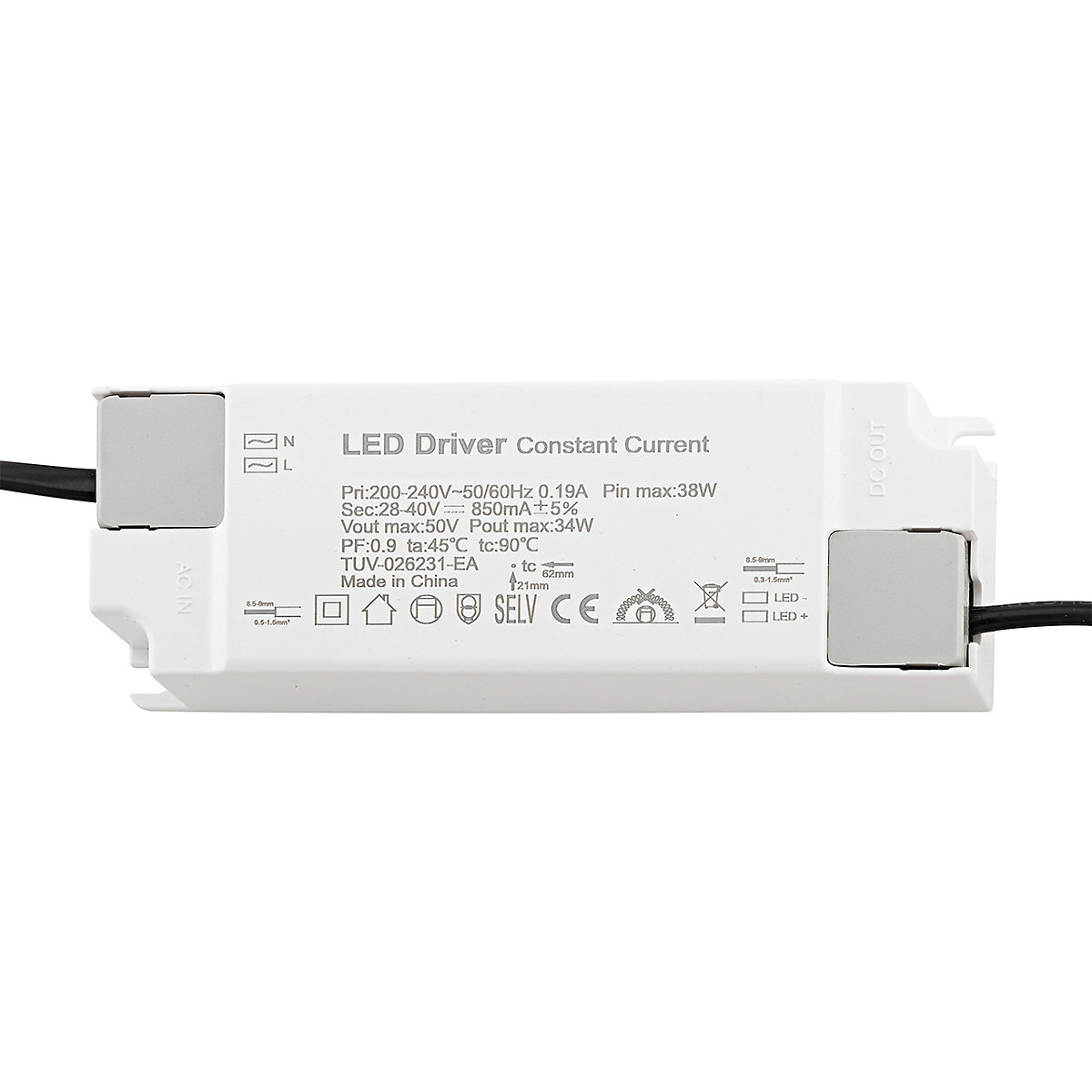 Sigor Powerline Casambi Fuente de alimentación para Backlit empotrable Led 34 w – Plafón