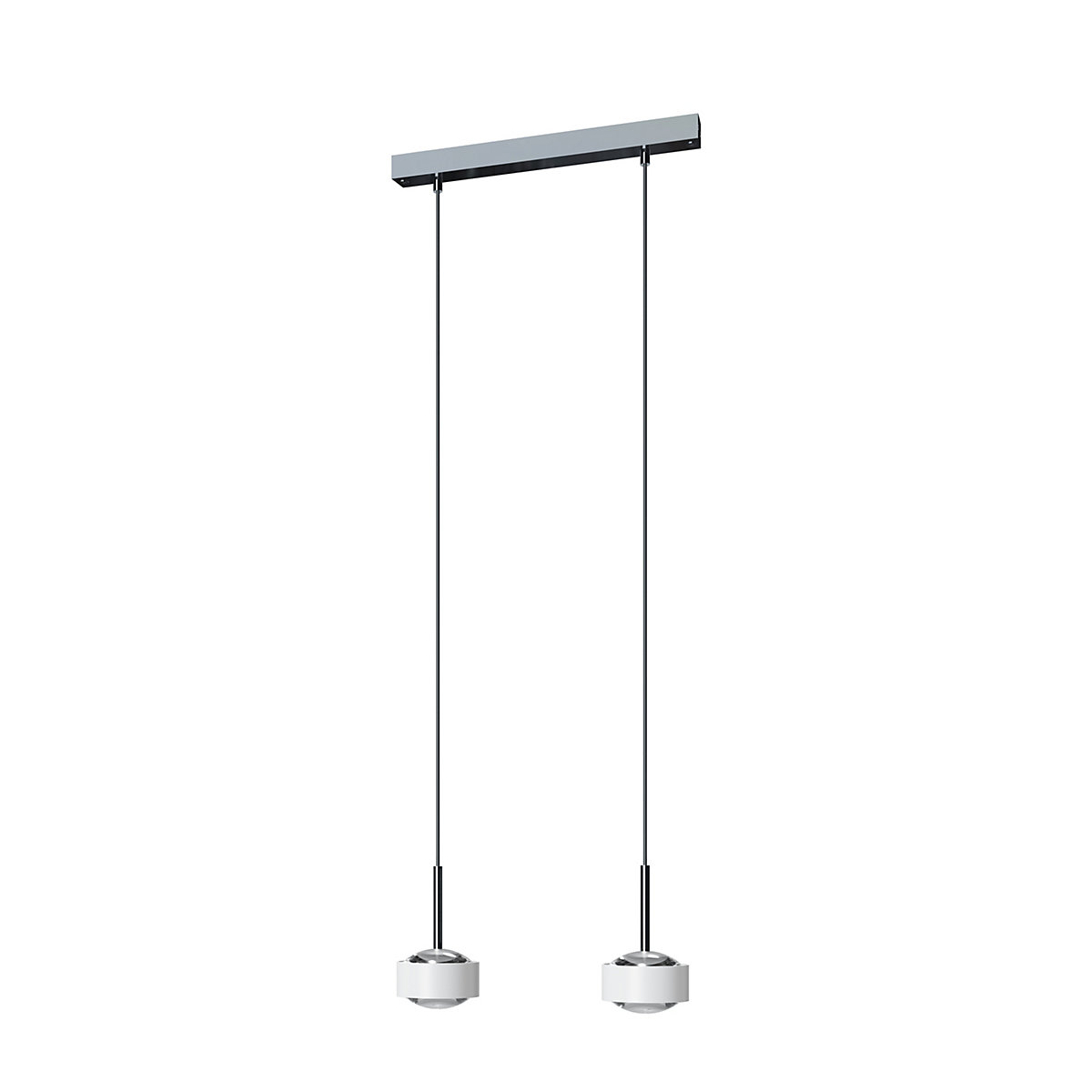 Top Light Puk Maxx Choice Drop, lámpara de suspensión LED 2 focos