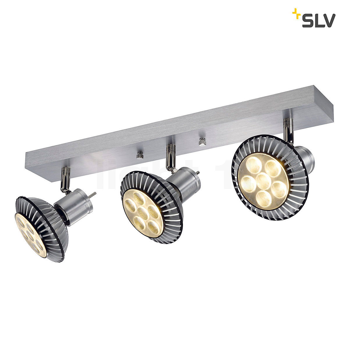 Aluminium-Brushed SLV Asto IV gu10 Spot